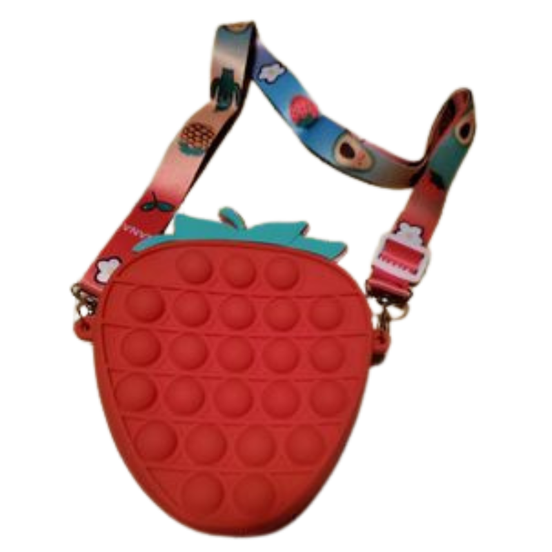 Strawberry Pop-It Purse