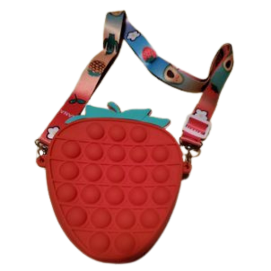 Strawberry Pop-It Purse